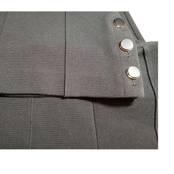 ANN TAYLOR Dress Trousers w/ Gold Button Detail -like new - Picture 7 of 10